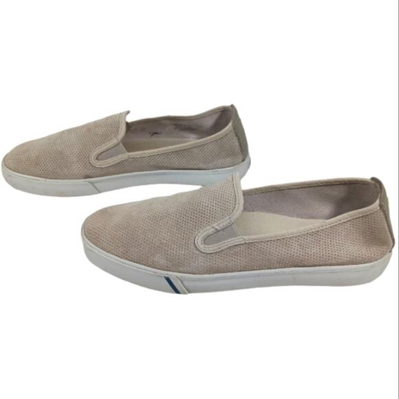 S2428 GUC $128 Johnnie-O Stealth Suede Sneakers size 9M - Picture 5 of 11